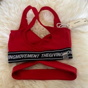 TheGivingmovement sports bra brand new with tags